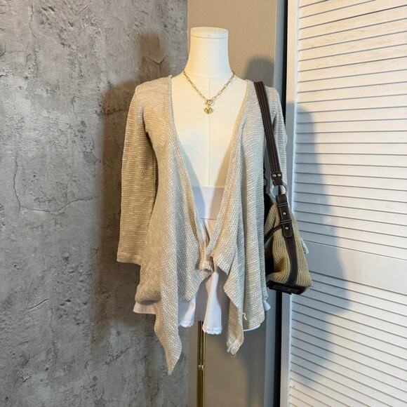 Cato Grey & Cream Boho Cardigan - Picture 5 of 8